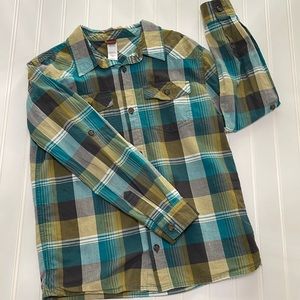 EUC Tea bottom down shirt